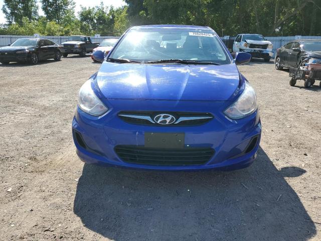KMHCT4AE2CU138234 - 2012 HYUNDAI ACCENT GLS 蓝色 照片 5
