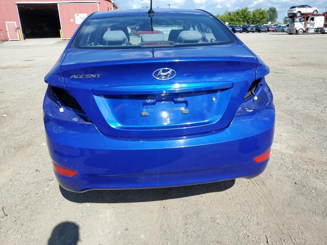 KMHCT4AE2CU138234 - 2012 HYUNDAI ACCENT GLS 蓝色 照片 6