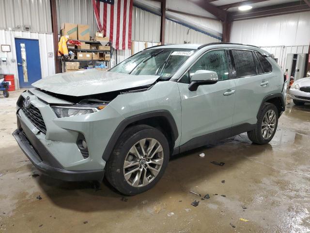 2T3A1RFVXLW086586 - 2020 TOYOTA RAV4 XLE PREMIUM GRAY photo 1