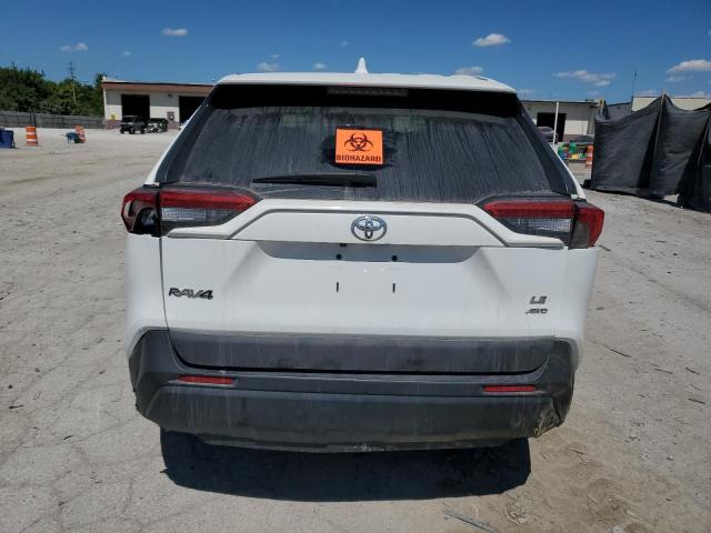 2T3F1RFV4NW265781 - 2022 TOYOTA RAV4 LE WHITE photo 6