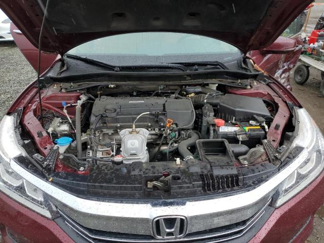 1HGCR2F8XGA040815 - 2016 HONDA ACCORD EXL 勃艮第红 照片 11