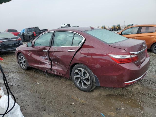 1HGCR2F8XGA040815 - 2016 HONDA ACCORD EXL 勃艮第红 照片 2