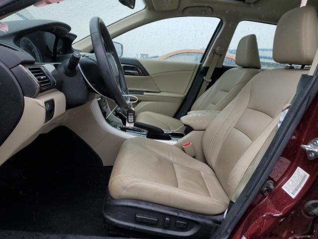 1HGCR2F8XGA040815 - 2016 HONDA ACCORD EXL 勃艮第红 照片 7