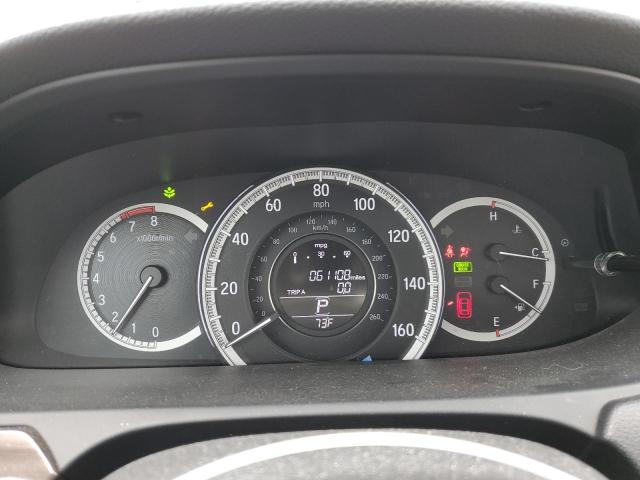 1HGCR2F8XGA040815 - 2016 HONDA ACCORD EXL 勃艮第红 照片 9