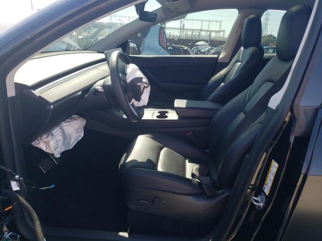 5YJYGAEE4MF241835 - 2021 TESLA MODEL Y Սև լուսանկար 7