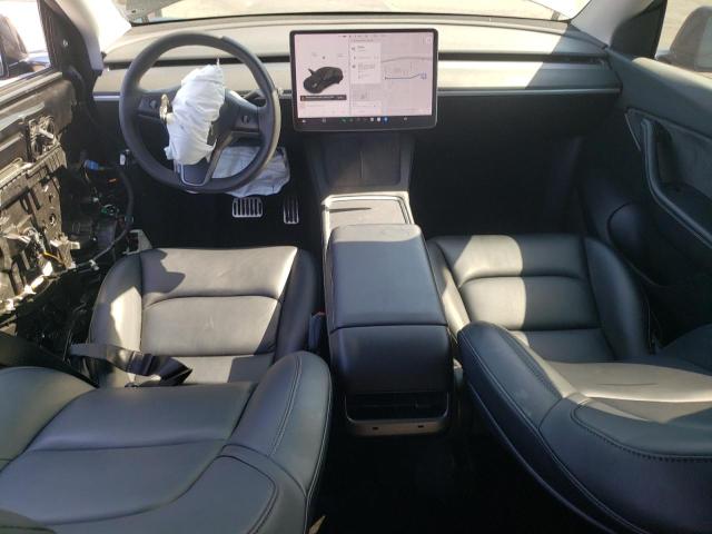 5YJYGAEE4MF241835 - 2021 TESLA MODEL Y Սև լուսանկար 8