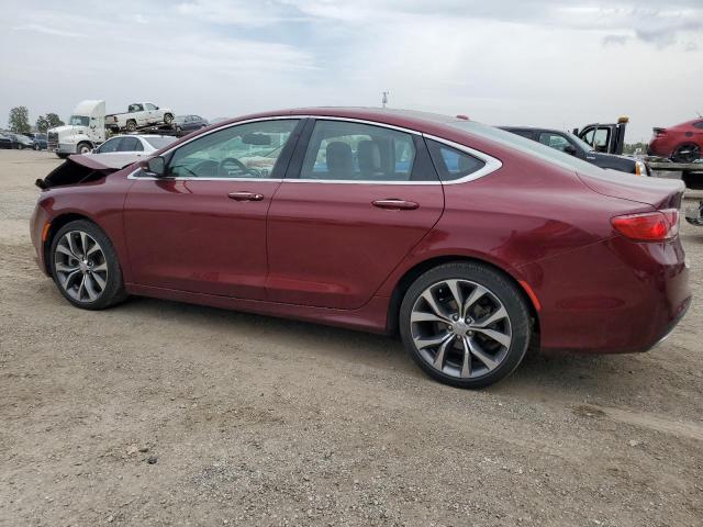 1C3CCCCG5GN140089 - 2016 CHRYSLER 200 C MAROON photo 2