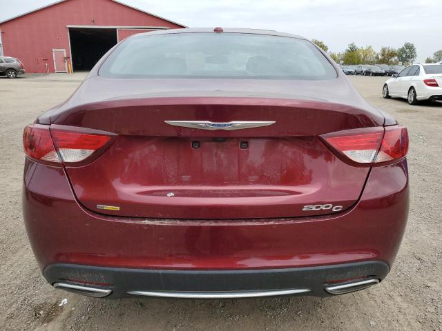 1C3CCCCG5GN140089 - 2016 CHRYSLER 200 C MAROON photo 6