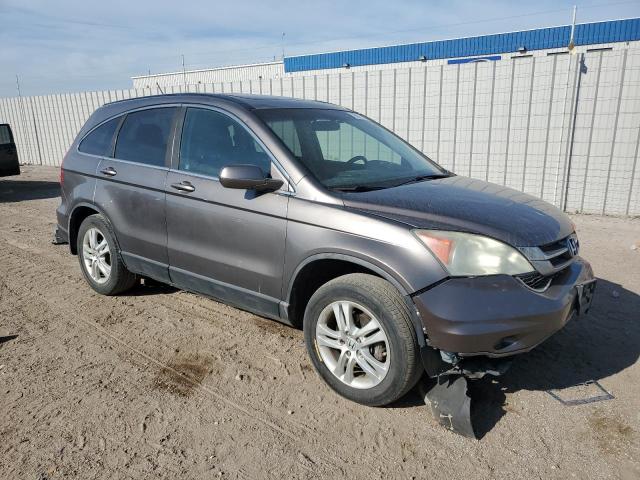 5J6RE4H77AL044895 - 2010 HONDA CR-V EXL 灰色 照片 4