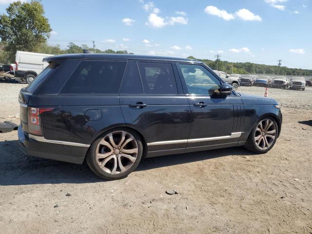 SALGR2FV3HA378136 - 2017 LAND ROVER RANGE ROVE Schwarz Foto 3
