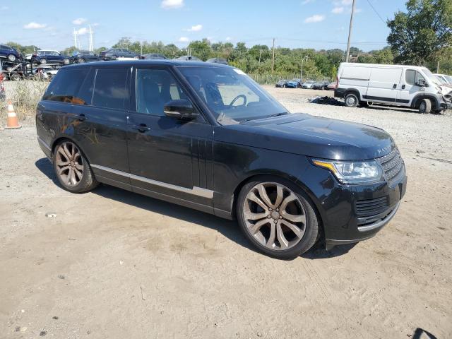 SALGR2FV3HA378136 - 2017 LAND ROVER RANGE ROVE Schwarz Foto 4