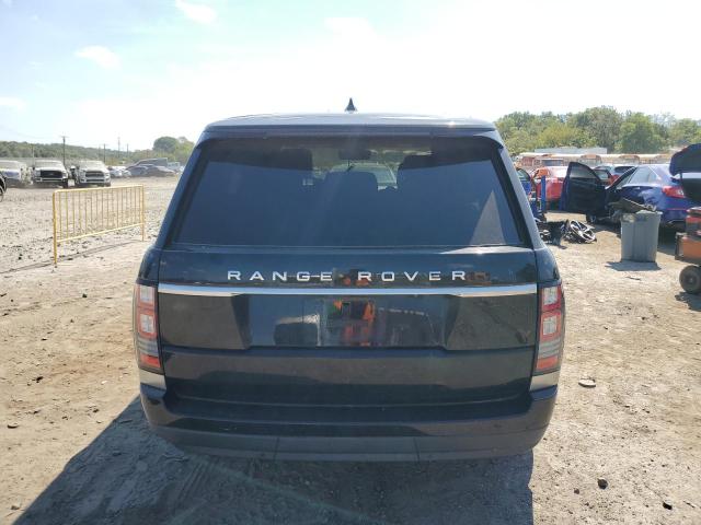 SALGR2FV3HA378136 - 2017 LAND ROVER RANGE ROVE Schwarz Foto 6