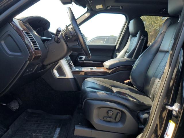 SALGR2FV3HA378136 - 2017 LAND ROVER RANGE ROVE Schwarz Foto 7
