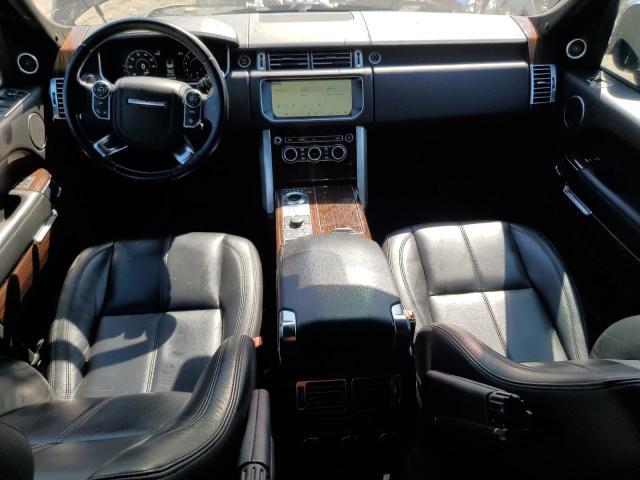 SALGR2FV3HA378136 - 2017 LAND ROVER RANGE ROVE Schwarz Foto 8