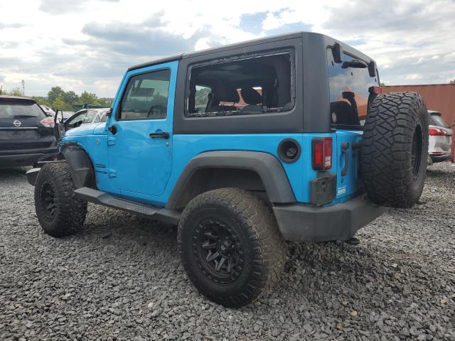 1C4AJWAGXJL819159 - 2018 JEEP WRANGLER SPORT 蓝色 照片 2