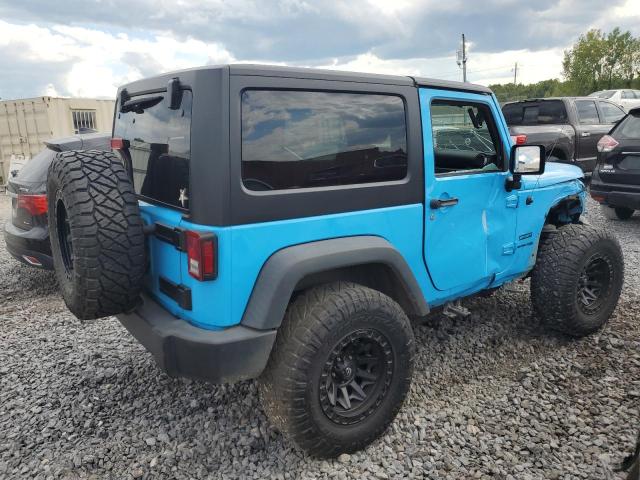 1C4AJWAGXJL819159 - 2018 JEEP WRANGLER SPORT 蓝色 照片 3