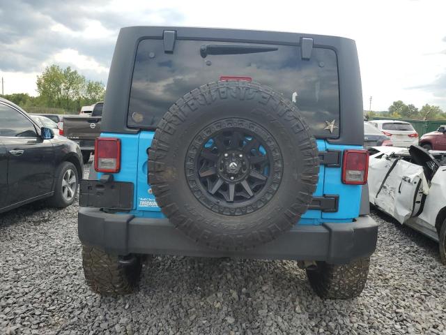 1C4AJWAGXJL819159 - 2018 JEEP WRANGLER SPORT 蓝色 照片 6