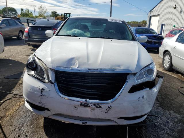 1C3CCBBG2EN187279 - 2014 CHRYSLER 200 TOURING WHITE photo 5