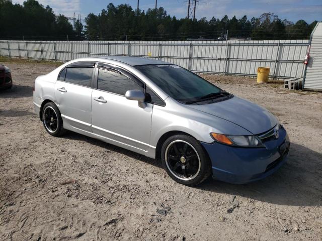 1HGFA15598L057133 - 2008 HONDA CIVIC LX SILVER photo 4