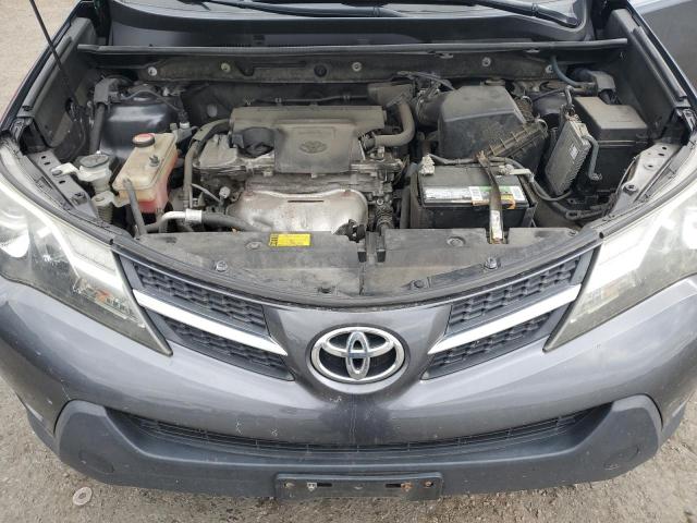 JTMBFREV7FD138426 - 2015 TOYOTA RAV4 LE GRAY photo 12