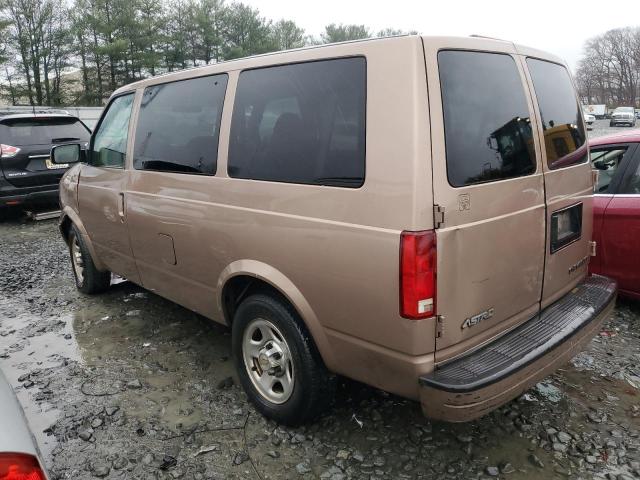 1GNDM19X14B102551 - 2004 CHEVROLET ASTRO TAN photo 2