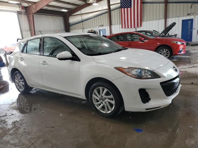 JM1BL1L81D1708894 - 2013 MAZDA 3 I WHITE photo 4