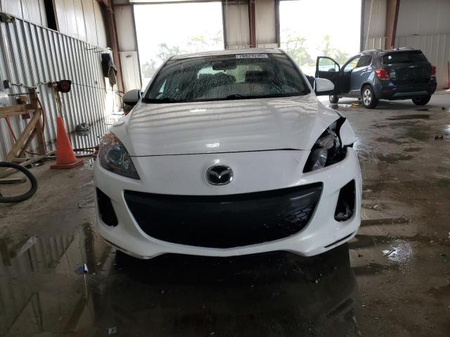 JM1BL1L81D1708894 - 2013 MAZDA 3 I WHITE photo 5