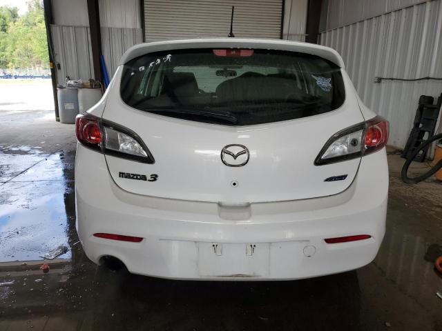 JM1BL1L81D1708894 - 2013 MAZDA 3 I WHITE photo 6