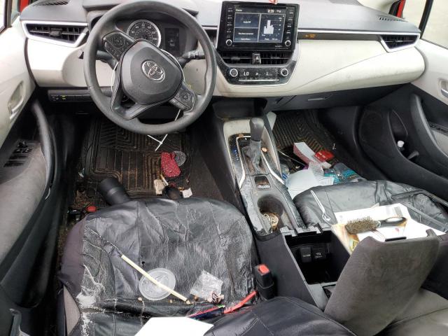 5YFEPMAE8MP177507 - 2021 TOYOTA COROLLA LE RED photo 8