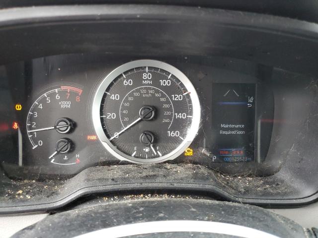 5YFEPMAE8MP177507 - 2021 TOYOTA COROLLA LE RED photo 9