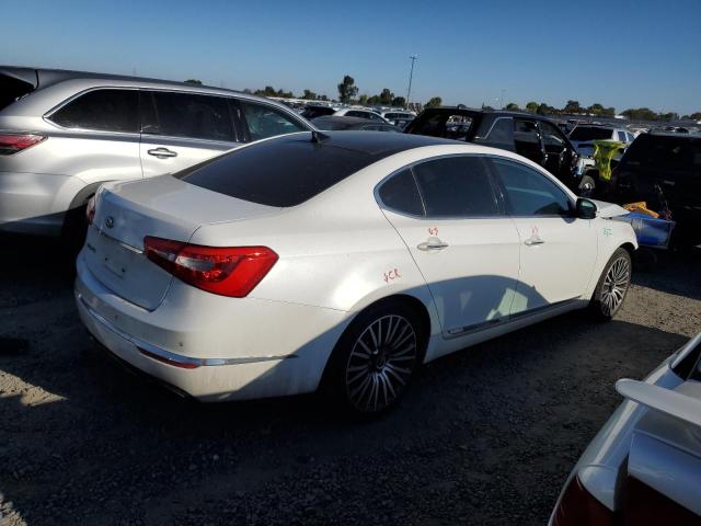 KNALN4D7XF5176186 - 2015 KIA CADENZA PREMIUM WHITE photo 3