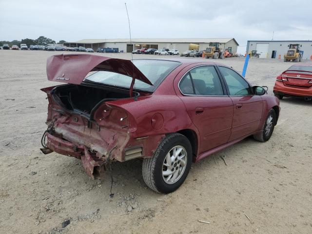 1G2NE52F24M564483 - 2004 PONTIAC GRAND AM SE MAROON photo 3