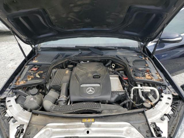 55SWF4KB9FU020819 - 2015 MERCEDES-BENZ C 300 4MATIC BLUE photo 11