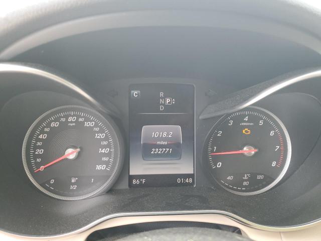 55SWF4KB9FU020819 - 2015 MERCEDES-BENZ C 300 4MATIC BLUE photo 9