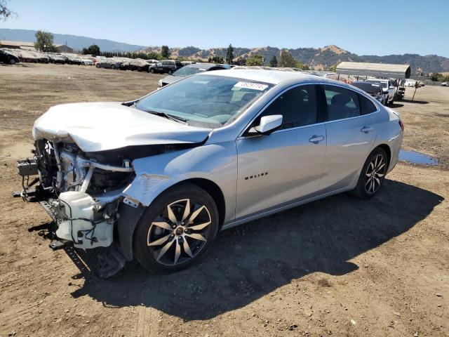 1G1ZG5STXLF145886 - 2020 CHEVROLET MALIBU RS SILVER photo 1