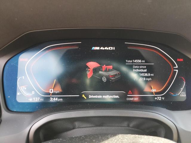 WBA63AT02NCK25011 - 2022 BMW M440XI BLACK photo 9