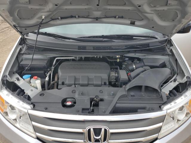 5FNRL5H66BB066464 - 2011 HONDA ODYSSEY EXL SILVER photo 12