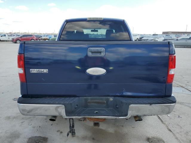 1FTRW12W87KD09730 - 2007 FORD F150 SUPERCREW BLUE photo 6