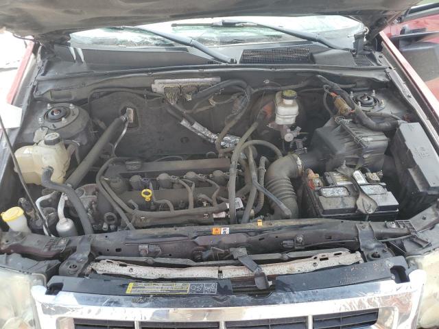 1FMCU0D75AKD44787 - 2010 FORD ESCAPE XLT 红色 照片 12