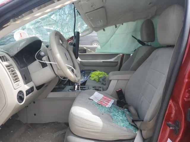 1FMCU0D75AKD44787 - 2010 FORD ESCAPE XLT 红色 照片 7