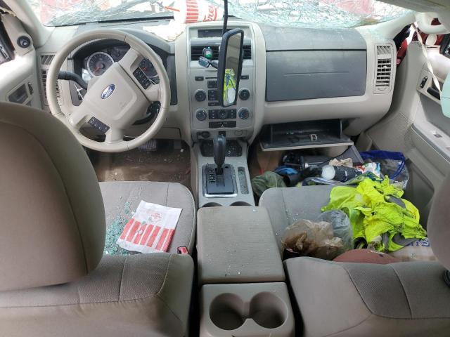 1FMCU0D75AKD44787 - 2010 FORD ESCAPE XLT 红色 照片 8