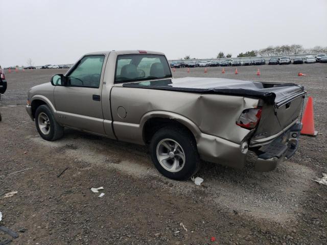 1GCCS1443WK254809 - 1998 CHEVROLET S TRUCK S10 GRAY photo 2