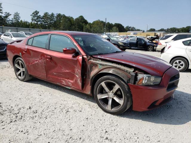 2C3CDXHG7EH219220 - 2014 DODGE CHARGER SXT BURGUNDY photo 4