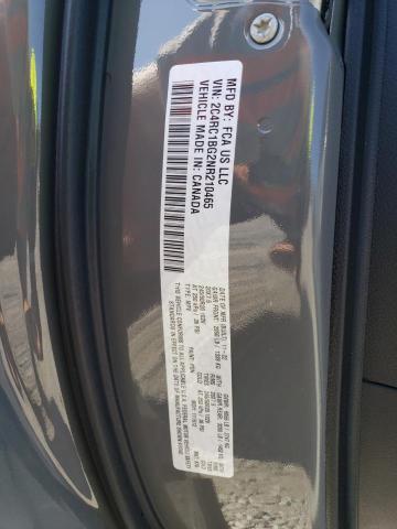 2C4RC1BG2NR210465 - 2022 CHRYSLER PACIFICA TOURING L 灰色 照片 13