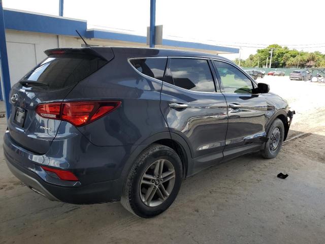 5NMZT3LB9JH080252 - 2018 HYUNDAI SANTA FE S BLACK photo 3