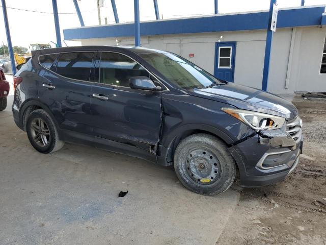 5NMZT3LB9JH080252 - 2018 HYUNDAI SANTA FE S BLACK photo 4