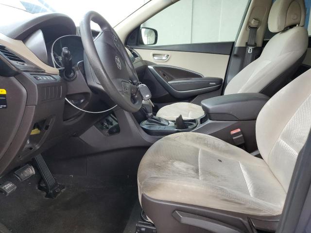 5NMZT3LB9JH080252 - 2018 HYUNDAI SANTA FE S BLACK photo 7