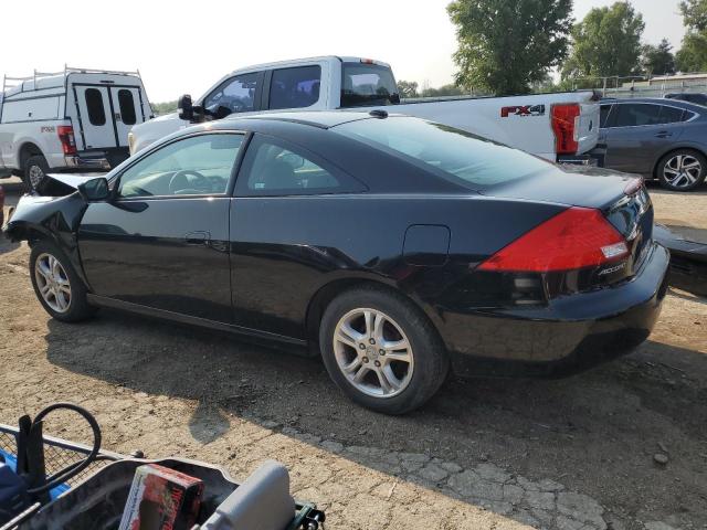 1HGCM72617A024051 - 2007 HONDA ACCORD EX BLACK photo 2