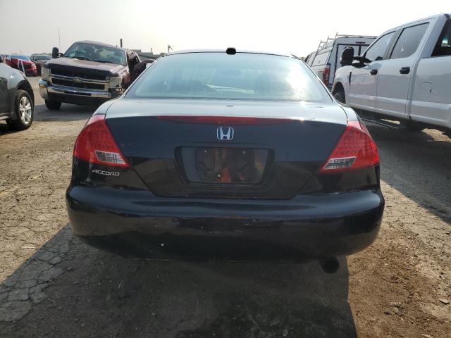 1HGCM72617A024051 - 2007 HONDA ACCORD EX BLACK photo 6