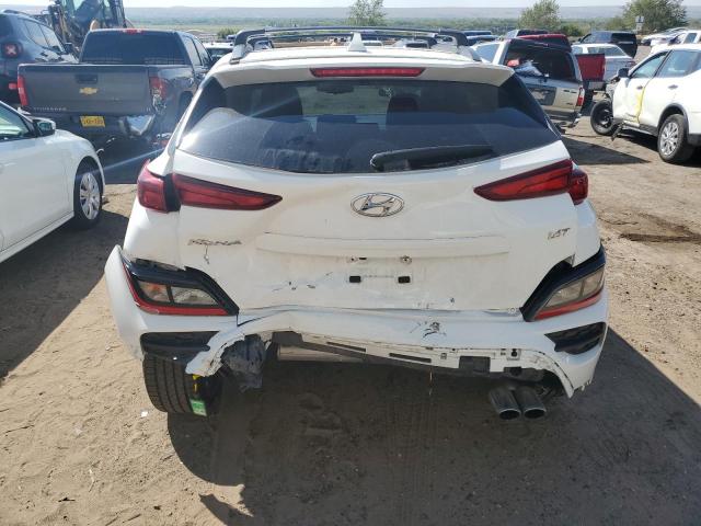 KM8K33A34PU010149 - 2023 HYUNDAI KONA N LINE WHITE photo 6